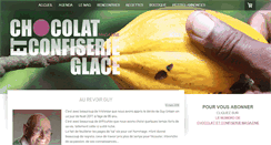 Desktop Screenshot of chocolat-confiserie-magazine.com